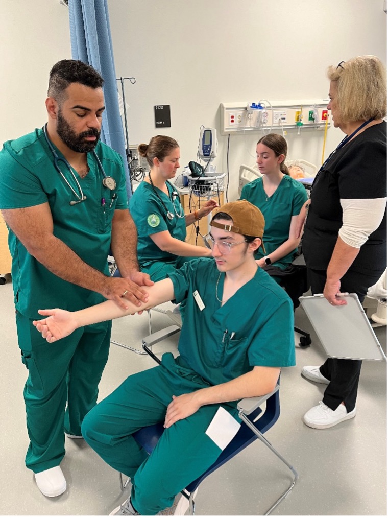Nursing Students at MassBay