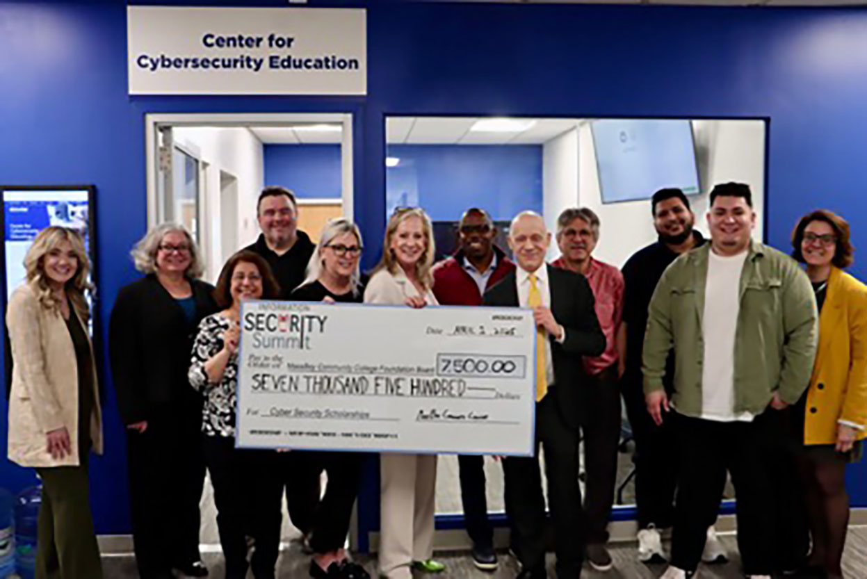 Towerwall donates Cybersecurity Scholarships check