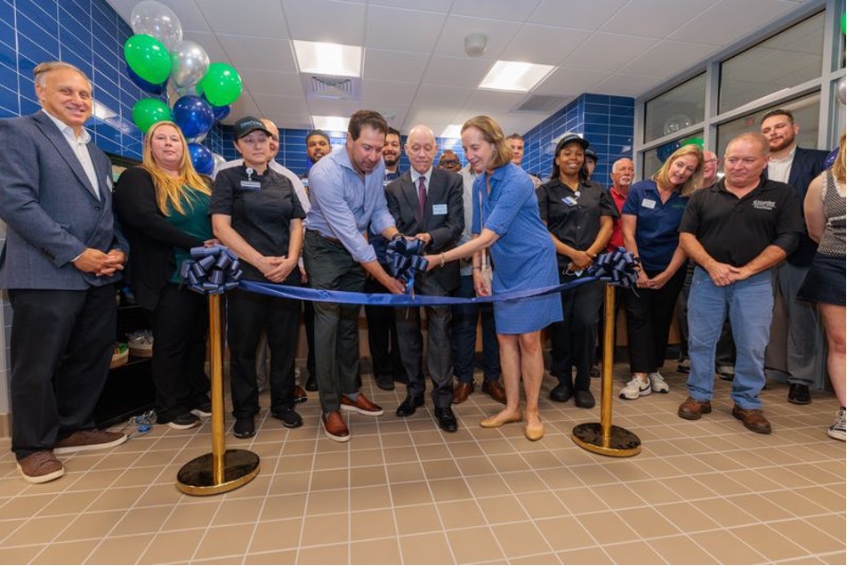 Opening ceremony for new cafeteria at MassBay Community College