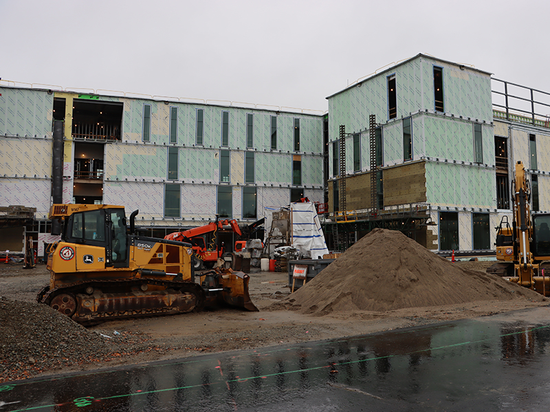 MassBay Framingham Building Construction Site