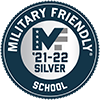 Military Friendly School Silver Medal 2021-2022