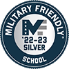 Military Friendly School Silver Medal 2022-2023