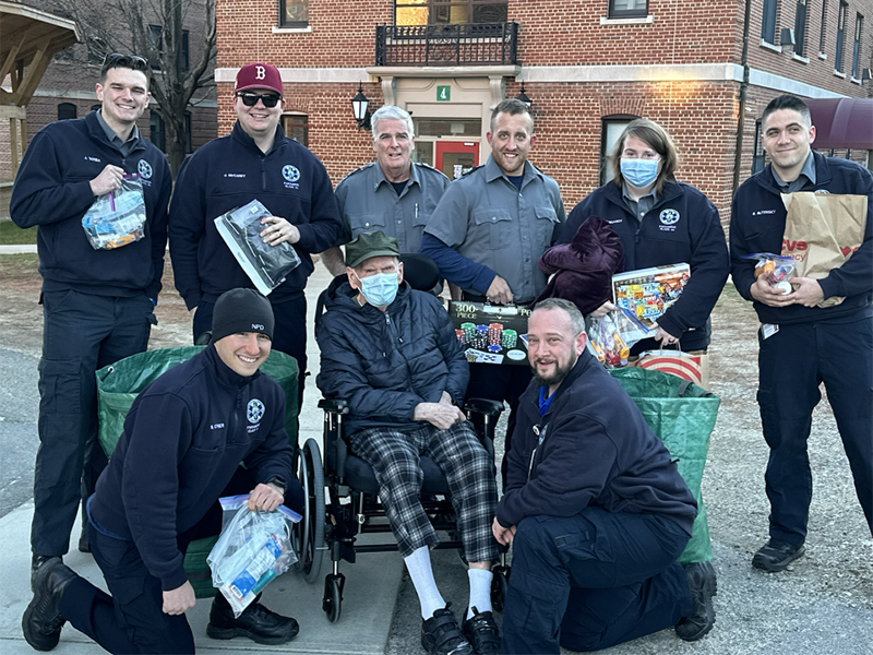 Holiday Giving, Bedford VA Hospital