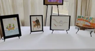 Gateway disability arts show MassBay Atrium