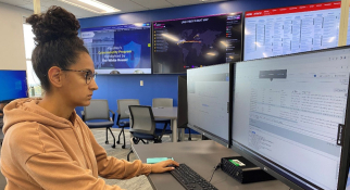 Barbara Marques in cyber range