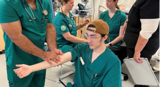 Nursing Students at MassBay