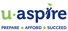 uAspire logo and slogan